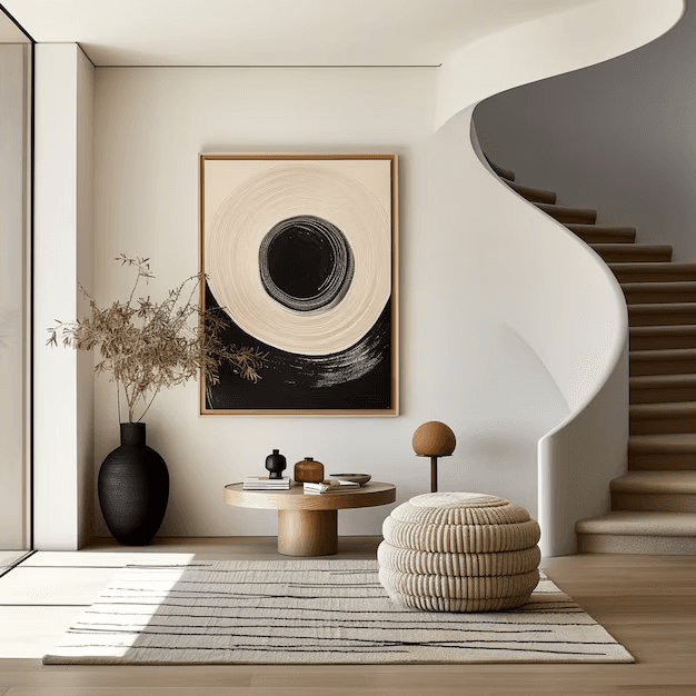 Gallery wall interior